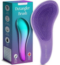 Lily England Detangler Hair Brush for Curly, Thick, Straight & Natural Hair - Gentle Detangling Brush for Women, Kids & Toddlers with Flexible Bristles - Smooth Hairbrush for Wet & Dry Hair, Ombre - color: Ombre