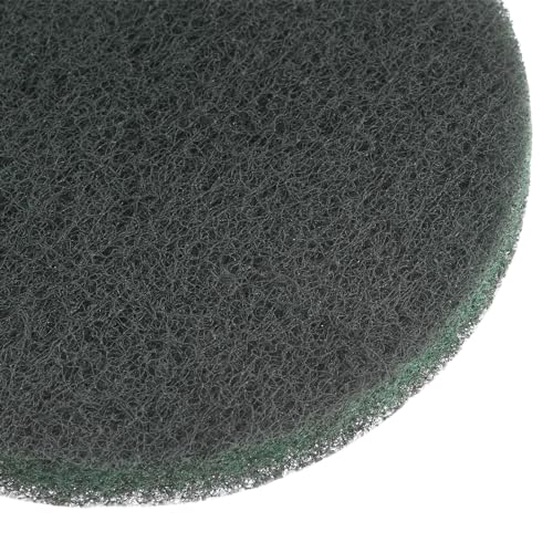 HARFINGTON 15pcs Drill Power Brush 4 Inch Tile Scrubber Scouring Pads 400-600 Grit for Bathroom Kitchen Household Cleaning - color: Dark Green, size: 400-600 Grit