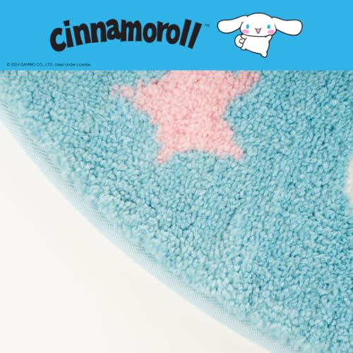 Collectibles Cinnamoroll Cotton Non Slip Plush Bathroom Mat Rug (Officially Licensed Product) by Franco - color: Cinnamoroll