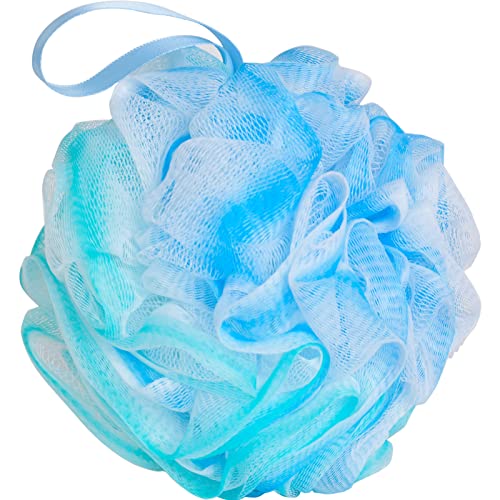 Urbanstrive Shower Bath Sponge XL 75g Soft Shower Loofahs Balls for Body Wash Men Women Bathroom Accessories, 1 Pack, Green-Blue - color: Green-blue