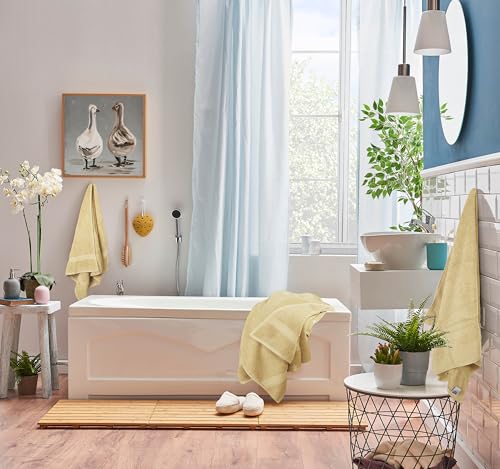 Utopia Towels 8-Piece Premium Towel Set, 2 Bath Towels, 2 Hand Towels, and 4 Wash Cloths, 600 GSM 100% Ring Spun Cotton Highly Absorbent Towels for Bathroom, Gym, Hotel, and Spa (Beige) - color: Beige, size: 8 Pieces Towel Set