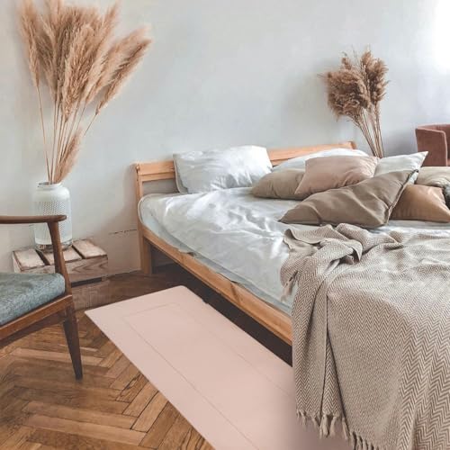 Soft Hallway Runner Rug,Washable Floor Rugs, Non Slip Memory Foam Rug,Super Water Absorption, Suitable for Bathroom Mat, Entrance,Kitchen, Living Room Decor(2x5ft Beige) - color: New Beige, size: 2' x 5' (Rectangular)