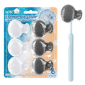 UCEC 6 Pack Travel Toothbrush Head Covers, Toothbrush Cover Cap Plastic Clip, Tooth Brush Cover for Travel, Camping, Bathroom, School, Business - color: Style 4