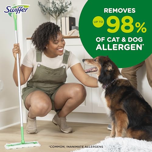 Sweep + Mop, Dry Pads Refill, Floor Cleaner for Dirt, Dust, Hair, Cleaning Cloths for Mopping Home, Bathroom, Kitchen, All Purpose Multi-Surface Floor Wipes, Heavy Duty, Pet, 32 Count (Pack of 2) - size: 32 Count (Pack of 2)