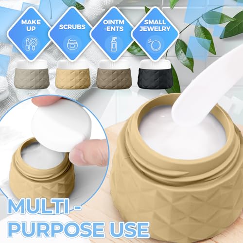 16Pack Travel Bottles for Toiletries, TSA Approved Travel Size Toiletries Containers Set, Silicone Leak Proof Refillable Bottles Elastic Sleeves Creams Jars Accessories Kit W/Clear Bag (Apricot Black) - color: Apricot Black