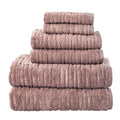 SKL Home CloudSoft 100% Cotton Luxury 6-Piece Towel Set, 600 GSM, Ultra Plush & Absorbent - 2 Bath Towels, 2 Hand Towels, 2 Washcloths, Clay - color: Clay, style: 6-Piece Towel Set