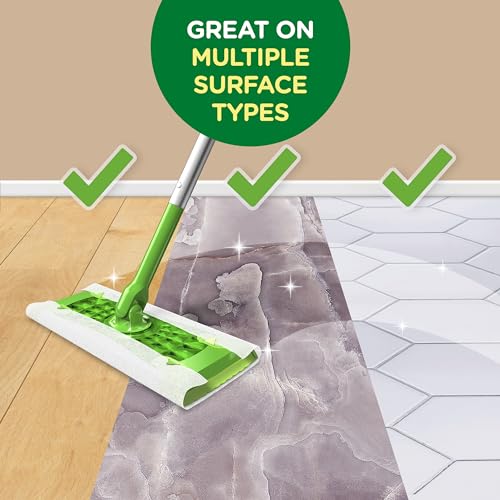Swiffer Sweep + Mop, Dry Pads Refill, Floor Cleaner, Cleaning Cloths, Lavender, 32ct - size: 32 Count (Pack of 1)
