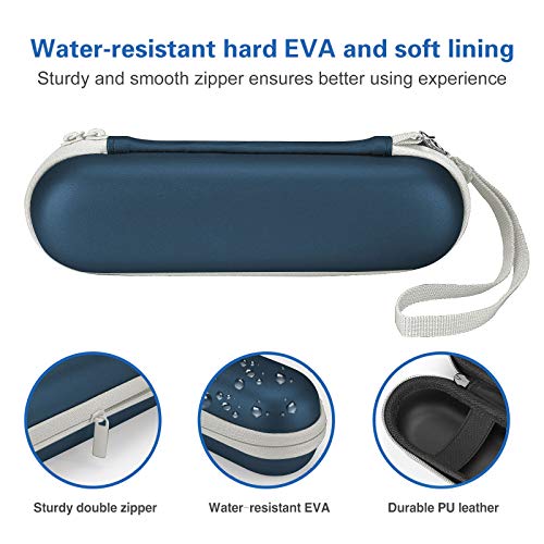 ProCase Travel Case for Oral-B/Oral-B Pro Smartseries/IO Serie Sonicare Protective Clean Electric Toothbrush, Hard EVA Case Cover Storage Bag Holder with Mesh Pocket for Accessories -Navy - color: Navy