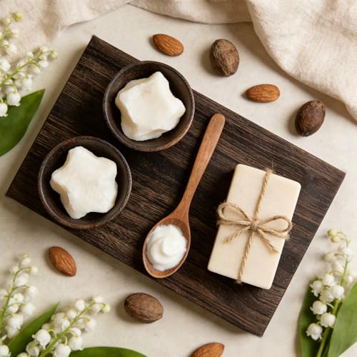 2 Pcs Small Wood Riser Tray Soap, Farmhouse Bathroom,Wooden Risers Stand,Tray for Kitchen Counter,Kitchen Soap Dish Holder,Sink Soap Tray for Vanity, Counter, Sink(9 X 6 inch,Brown)