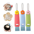 Moonboat 3 in 1 Cup Lid Cleaning Brush, 2024 New Portable Crevice Cleaning Brush Set for Baby Bottle Gap Tight Spaces Cup, Rotatable Cup Lid Cleaner Cup Mouth Scrubber, A-3 Pcs - color: A-3 Pcs