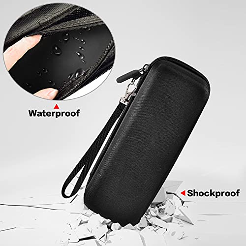 Comecase Toothbrush Travel Case for Oral-B/Sonicare with Mesh Pocket-Black | Accessories Mesh Pocket for Toothpaste&Charger, for Oral-B Pro 1000 2000 3000 3500 1500, for Sonicare 4100 5100, Bag Only - color: Black, size: Regular Size