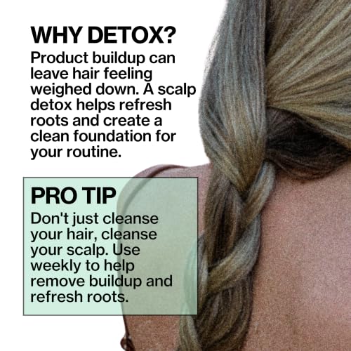 Pacifica Scalp Detox Tonic – Scalp Exfoliator with Glycolic & Salicylic Acid for Clarifying Build Up & Purifying – Infused with Rosemary to Support an Itchy, Dry Head – Vegan & Cruelty-Free – 5 oz - style: Scalp Detox Tonic