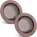 Retisee 2 Pcs Sink Strainer Stainless Steel Kitchen Sink Drain Strainer Basket Cover Mesh Hair Food Catcher, Large Wide Rim of 4.4 Diameter(Oil Rubbed Bronze) - color: Oil Rubbed Bronze