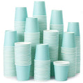 AOZITA [360 Pack] 3 oz Paper Cups, Sky Blue Mouthwash Cups, Disposable Bathroom Cups, Espresso Cups, Paper Cups for Party, Picnic, BBQ, Travel, and Event - size: 360 Count (Pack of 1)