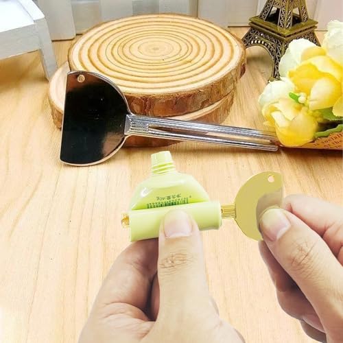 3 Pcs Toothpaste Tube Squeezers,Stainless Steel Toothpaste Squeezer,Metal Manual Dispenser Roller Tube Wringer,Tube Key Tooth Paste Squeezer for Home Toothpaste Paint,Cream, Cosmetic and Hair Dye - color: 3 Color