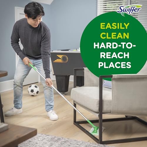 Swiffer Sweep + Mop, Dry Pads Refill, Floor Cleaner for Dirt, Dust, Hair, Cleaning Cloths for Mopping Home, Bathroom, Kitchen, Dust Mop, Floor Duster, Lavender, 52ct - size: 52 Count (Pack of 1)