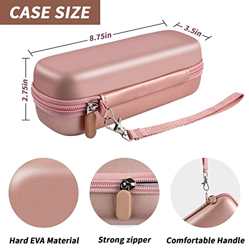 Comecase Toothbrush Travel Case for Oral-B/Sonicare - Gold, Bag Only | Mesh Pocket for Accessories, Fits for Oral-B Pro 1000 2000 3000 3500 1500, for Sonicare 4100 5100, Travel Storage - color: Gold, size: Regular Size