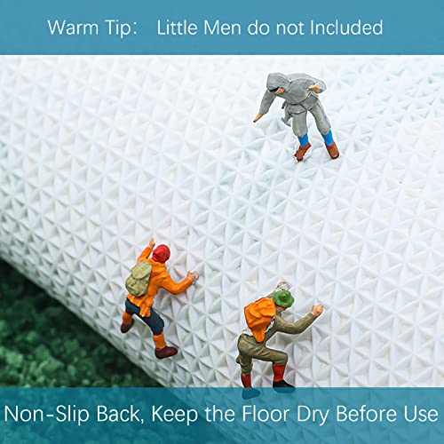 Bathroom Rugs - Green Bath Rug Non Slip Back Water Absorbent Leaves Plush Microfiber Small Bathroom Rug Leaf Bath Mat Cute Green Shower Mat Doormat 17.5 X 25.5 in - color: Leaves C, size: 1'6" x 2'2" (Rectangular)