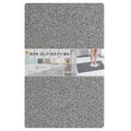 Nonslip Bathtub Mat, Anti Slip Bath Mat 0.6" Extra Thick, Quick Dry Bath Tub Anti Slip Shower Mat, Loofah Non-Slip Bath Mat for Tub Bathroom Pool Kitchen Entryway Home Hotel(Grey 16x24) - color: Grey, size: 24" x 16" (Rectangular)