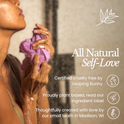 Bare Botanics Dry Brushing Body Brush for Lymphatic Drainage | Medium Firmness Cruelty Free Natural Boar Bristles Improves Circulation and Gently Exfoliates | Ergonomic Elastic Strap - size: Palm Dry Brush