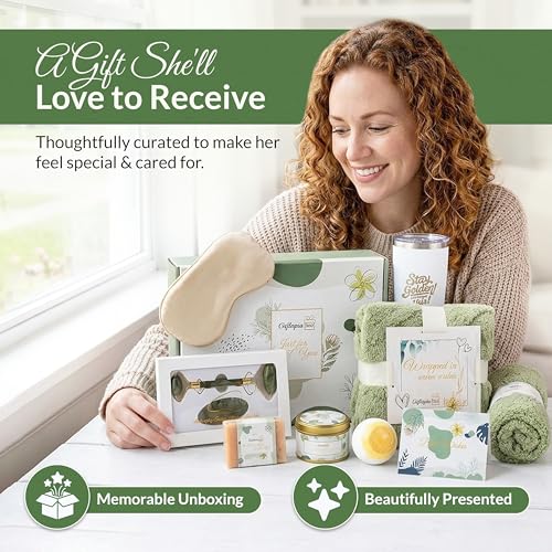 Gift Set Women, Get Well Gifts Women, Gift Basket Womens, Care Package Womens, Self Care Gifts Woman, Birthday Gift Box Woman, Spa Gifts for Her, Hug Box for Her - color: Get Well Soon