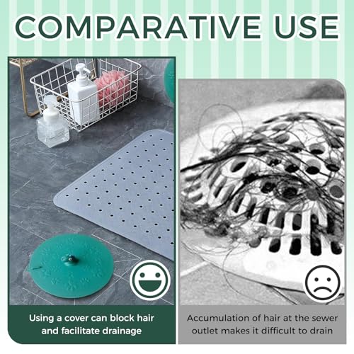 2Pcs Dinosaur & Grizzly Bear Flat Tub Stoppers | Cartoon Bathtub Stoppers, For Bathtub and Washbasin, Ceramic Washbasin Plug - color: Mixcolor3