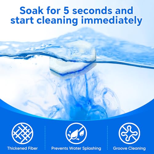 2X Cleaning Power Upgrade Formula Toilet Bowl Refills, Fits for Clorox, 150 Count Disposable Toilet Brush Refills - No Falling Apart, Fits Most Brand Brushes for Bathroom Cleaning - size: 1 Count (Pack of 150)