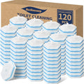 120 Count Toilet Bowl Wand Refills, Disposable Toilet Cleaner Refills, Disposable Wand Heads Compatible with Clorox and The Most Toilet Brushes - size: 1 Count (Pack of 120)