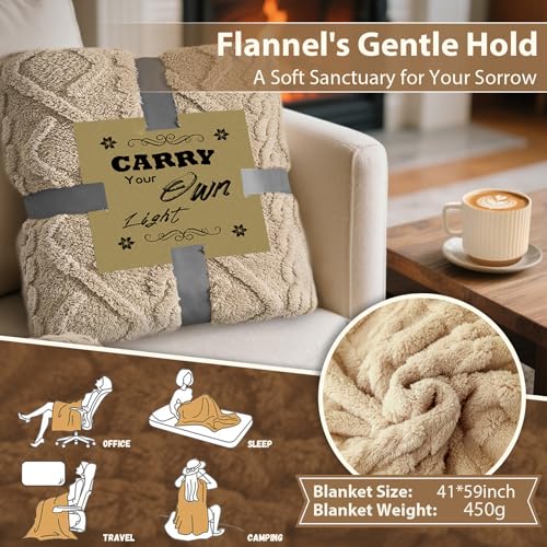 40"x60" Plush Blanket Spa Gift Set for Mom | Relaxation Box for Women