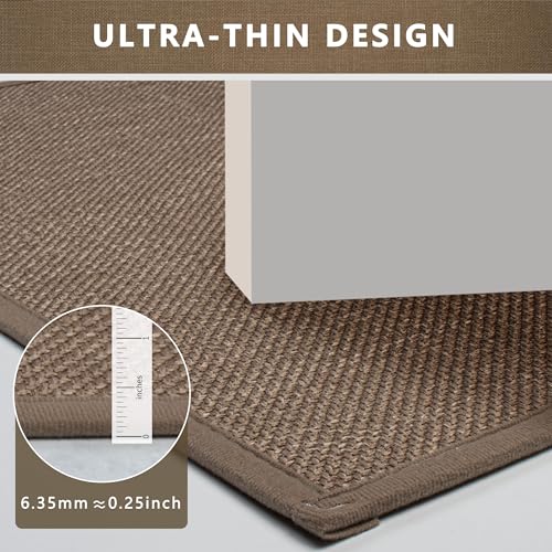 Ultra Thin Bathroom Rugs Non Slip Bath Mat 17" x 32", Bathroom Mat Quick Dry Machine Washable Rugs Perfect for Shower, Camel - color: Dark Beige, size: Medium(17"x32")