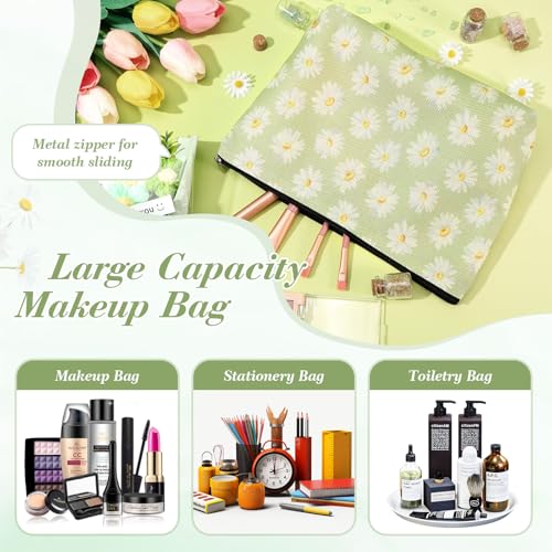 Daisy Birthday Gifts for Women,Self Care Gift Box for Mom,Wife,Best Friend | 12 Piece Birthday Gift Basket with Blanket Mug Candle Spa Gifts, Unique Happy Birthday Surprise for Her