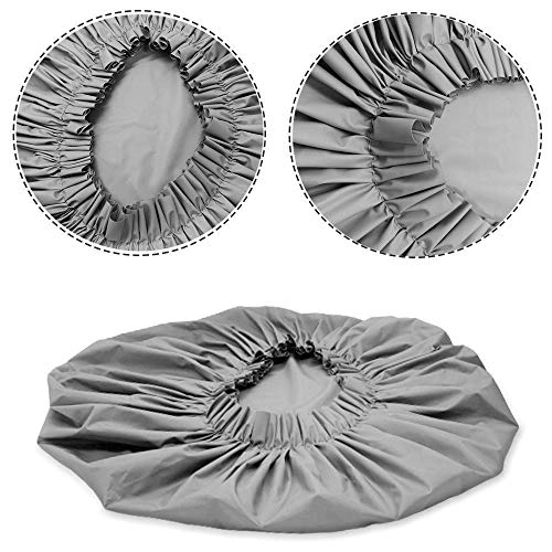 ELEBOX Premium Collection Super Jumbo Shower Cap Grey - color: Grey