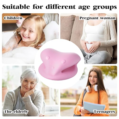 Hair Washing Station for Kids, in Ergonomic Kid Hair Washing Station,Sink Hair Washing Neck Pillow for Wash Time,Portable Hair Wash Basin for Children on Bathtub,or Sink On Floor （Pink）