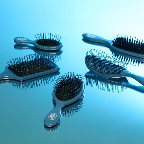 Wet Brush Original Detangler Hair Brush, Elemental Blue, Ultra-Soft IntelliFlex Bristles, Detangling Bristles Glide Through Tangles (Wet Dry & Damaged Hair), Women & Men - color: Elemental Blue, size: 1 Count (Pack of 1)