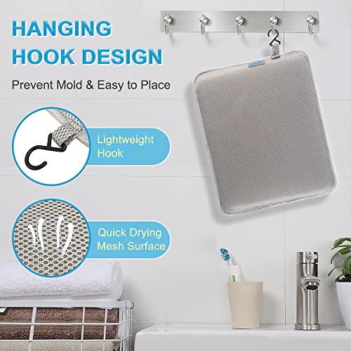 Shower Seat Cushion for Inside Shower, Bath Seat Mat Cushion Shower Chair Pad for Elderly Seniors, Bath Chair Pad Shower Bench Pillow Bathtub Cushion Tub Seats for Butt Sitting