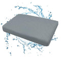 Shower Seat Cushion, Shower Chair Cushion for Transfer Benches in Bathtub, Cushion for Sauna, 3D Mesh Pad with Hook, Slip-Resistant, Design for Elderly, Senior, Handicap Disabled - size: Gray