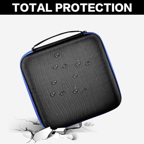 PAIYULE Case for Dremel Versa Power Scrubber Kit Cleaning Tool PC10-07/ PC360-5 Grout Brush, Bathroom Shower Scrub Kitchen & Bathtub Cleaner Holder for More Kinds Spin Scrubbers, Sponge Pads(Box Only)