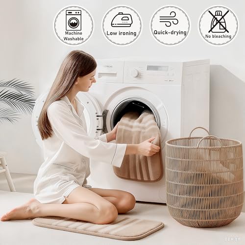 16 Pcs Blue Eucalyptus Shower Curtain Set with Absorbent Rugs and Metal Hooks,Premium 120gsm Heavy Weight Fabric Shower Curtain,Botanical Bathroom Deco (B-Blue) - color: Blue