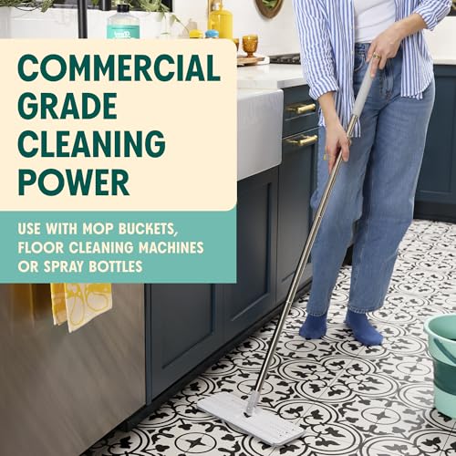 Aunt Fannie's Ultra Concentrated Floor Cleaner Vinegar Wash, Multi-Surface Solution For Mopping, Makes 16 Gallons, Bright Lemon Scent, 32 oz. (Pack of 1) - size: 32 Fl Oz (Pack of 1)