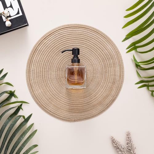 Square Bathroom Soap Dispenser Oil Rubbed Bronze, Glass Bottles with Stainless Steel Pump Retangle Cube Liquid Soap Dispenser Hand Kitchen with Waterproof Lables - color: Oil Rubbed Bronze, size: 8.4oz-Square