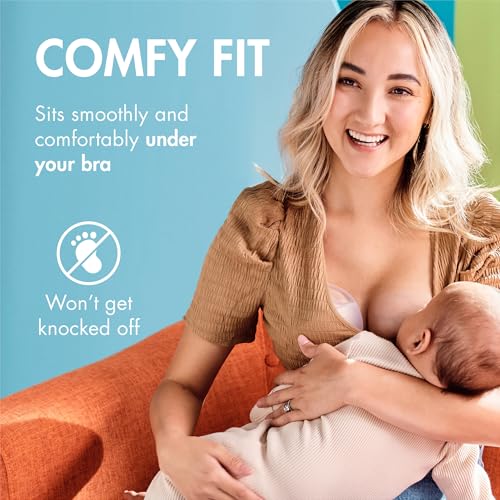 Boon Trove Silicone Manual Breast Pump - Passive Milk Collector with Plug - Hands Free Pumping for Nursing - Breastfeeding Essentials - Teal Plug - 1 Count - style: 1 Count