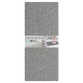 Nonslip Bathtub Mat, Anti Slip Bath Mat 0.6" Extra Thick, Quick Dry Bath Tub Anti Slip Shower Mat, Loofah Non-Slip Bath Mat for Tub Bathroom Pool Kitchen Entryway Home Hotel(Grey 16x39) - color: Grey, size: 16" x 39" (Rectangular)