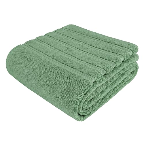 American Soft Linen 100% Cotton Luxury Turkish Towels, 35x70 XL Bath Sheet | Soft Absorbent Quick Dry OEKO Tex Standard 100 Certificated Durable Machine Washable Breathable Premium Hotel Quality - color: Sage Green, size: 35"x70"