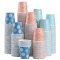 SIUQ 1200 Pack 3 oz Paper Cups, Disposable Bathroom Cups, Mini Mouthwash Cups, Small Cup 3 Ounce for Bathroom, Party, Picnic, BBQ, Travel(Daisy) - color: Daisy 3oz-1200 pack