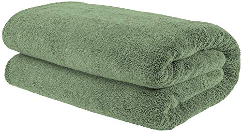 100% Cotton Oversized 40x80 Bath Sheet, Turkish Bath Towels for Bathroom Extra Large, Sage Green Bath Sheet - color: Sage Green, size: Bath Sheet 40x80"