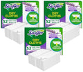 Swiffer Sweep + Mop, Dry Pads Refill, Floor Cleaner for Dirt, Dust, Hair, Cleaning Cloths for Mopping Home, Bathroom, Kitchen, Dust Mop, Floor Duster, Lavender, 52ct (Pack of 3) - size: 52 Count (Pack of 3)