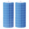 20 Pcs Disposable Toilet Brush Refills, 20 Pcs Toilet Brush Pads - size: 20 Refills
