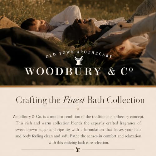 WOODBURY & CO Travel Size Shampoo Conditioner Body Wash Lotion & Soap (150 PK, 1.7 oz each), Guest Bathroom Essentials Toiletries Airbnb Bulk Mini Sets Hygiene Kits Paraben Free Air Bnb Toiletry