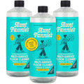Aunt Fannie's Ultra Concentrated Floor Cleaner Vinegar Wash, Multi-Surface Solution For Mopping, Makes 16 Gallons, Bright Lemon Scent, 32 oz. (Pack of 3) - size: 32 Fl Oz (Pack of 3)
