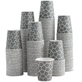 300 Pack 5 oz Paper Cups, Disposable Bathroom Cups Small Mouthwash Cups, Hot/Cold Beverage Drinking Mini Cup for Party, Picnics, Water, Snack - color: Gray, size: 5 oz